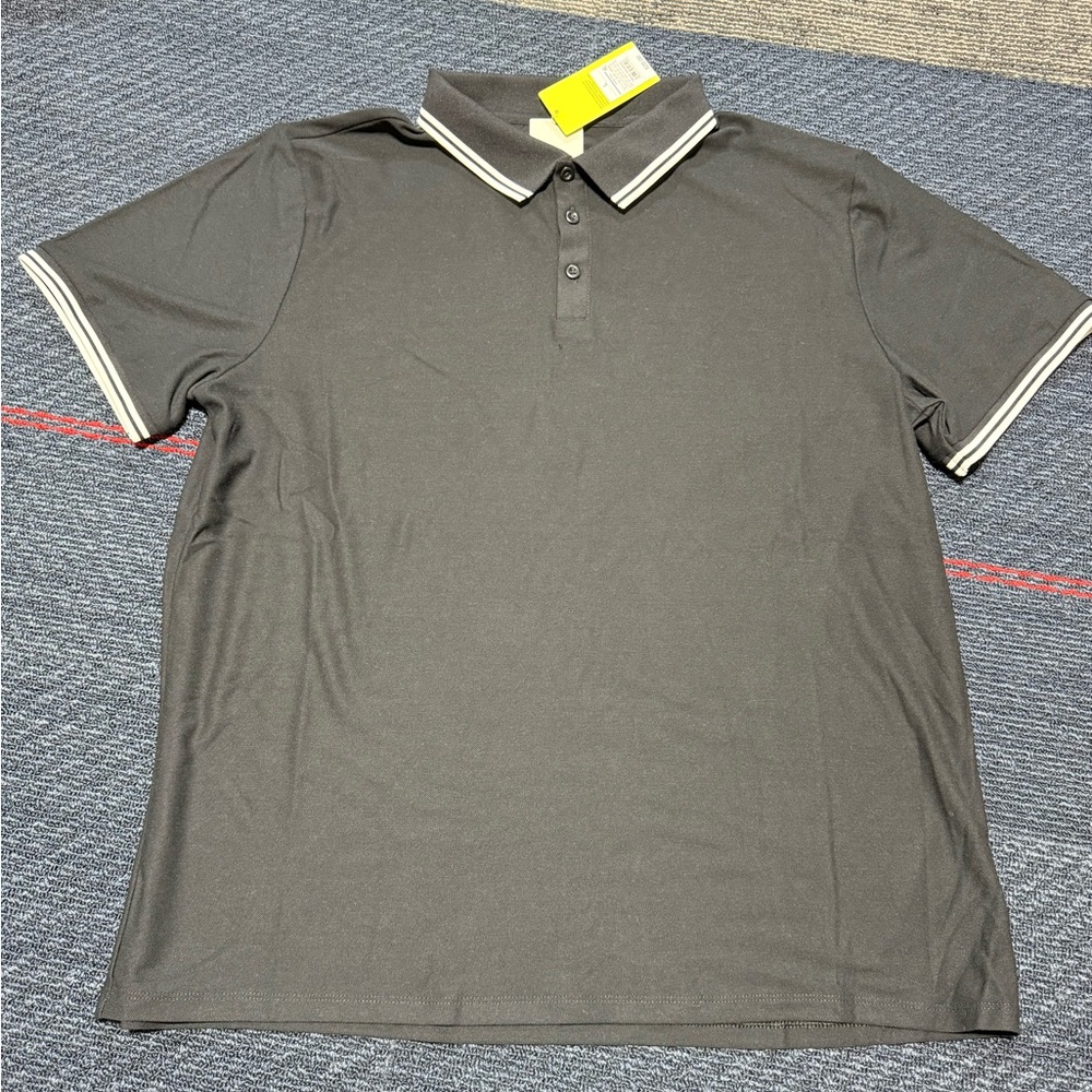 BRAND NEW - Men’s Black Polo -Large
